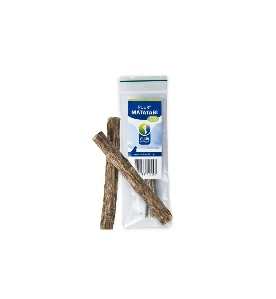PUUR Matatabi Stokjes - 10 X 2 Stokjes 1 PUUR Matatabi Stokjes - 10 X 2 Stokjes