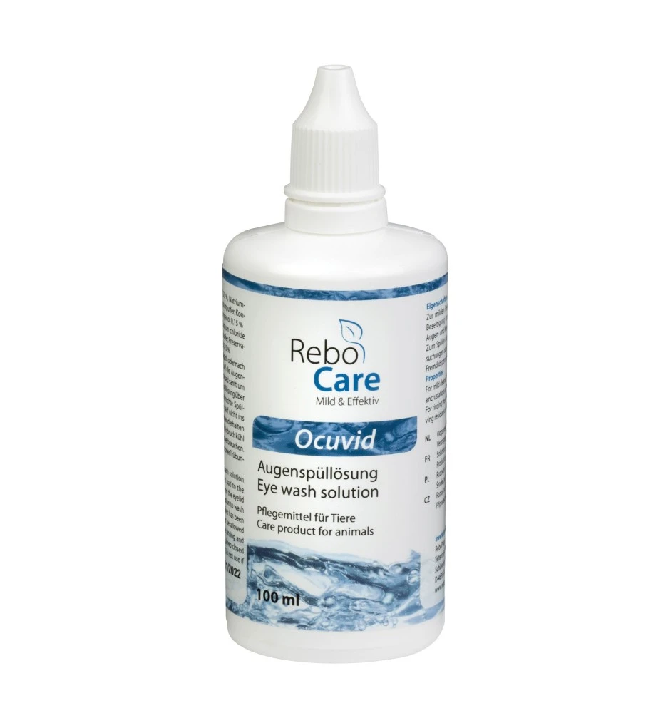ReboCare Ocuvid Oogspoelvloeistof - 100 Ml 1 ReboCare Ocuvid Oogspoelvloeistof - 100 Ml
