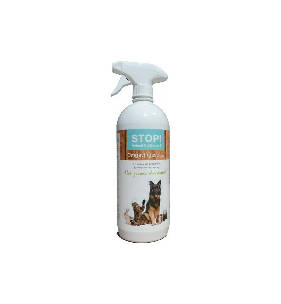 STOP! Animal Bodyguard Anti-vlooien Omgevingsspray - 1 Liter 1 STOP! Animal Bodyguard Anti-vlooien Omgevingsspray - 1 Liter