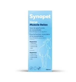 Synopet Horse Muscle Relax - 1000 Ml -Huisdierproducten synopet horse muscle relax 1000 ml 1